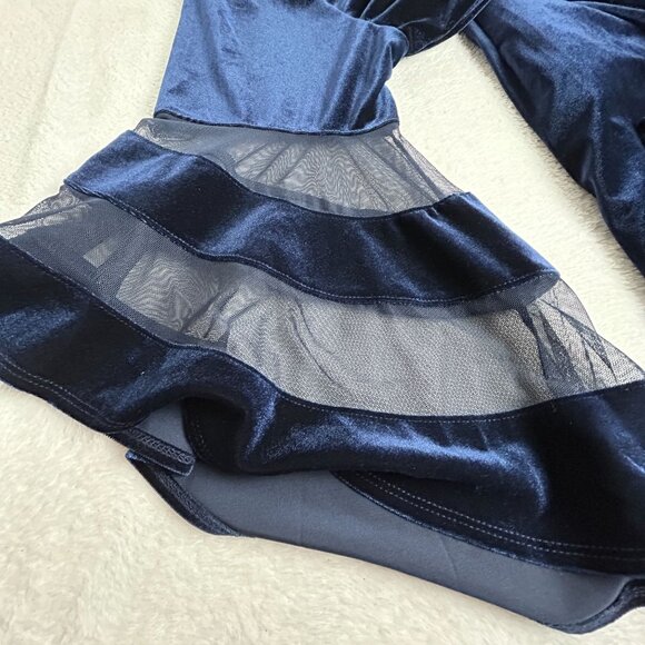 R&M Richards 5471W Womens Plus Size 18W Velvet Ruched Formal Evening Dress New - Picture 10 of 10